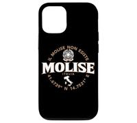 Coordenadas de Etiqueta Molise Italy 2C Carcasa para iPhone 12/12 Pro