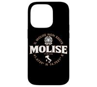 Coordenadas de Etiqueta Molise Italy 2C Carcasa para iPhone 14 Pro