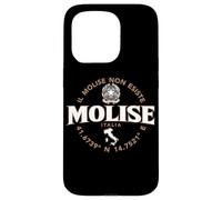 Coordenadas de Etiqueta Molise Italy 2C Carcasa para iPhone 15 Pro