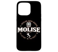 Coordenadas de Etiqueta Molise Italy 2C Carcasa para iPhone 15 Pro MAX