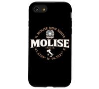 Coordenadas de Etiqueta Molise Italy 2C Carcasa para iPhone SE (2020) / 7/8