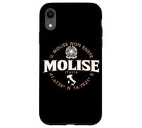 Coordenadas de Etiqueta Molise Italy 2C Carcasa para iPhone XR