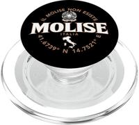 Coordenadas de Etiqueta Molise Italy 2C PopSockets PopGrip para MagSafe