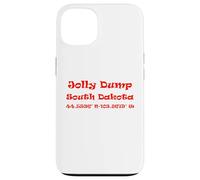 Coordenadas de Jolly Dump South Dakota Carcasa para iPhone 13