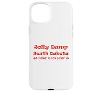 Coordenadas de Jolly Dump South Dakota Carcasa para iPhone 15 Plus