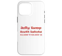 Coordenadas de Jolly Dump South Dakota Carcasa para iPhone 16 Pro MAX