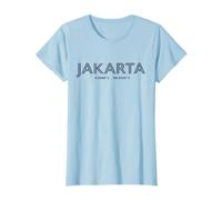 Coordenadas de la ciudad de Indonesia - Yakarta Camiseta