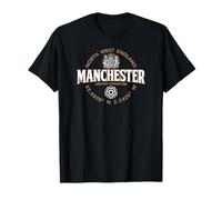 Coordenadas geográficas de Manchester Noroeste Inglaterra 2C Camiseta