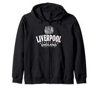 Coordenadas geográficas Liverpool Merseyside Inglaterra Sudadera con Capucha