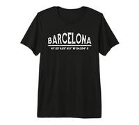 Coordenadas GPS Barcelona Provincia de Barcelona Camiseta Premium