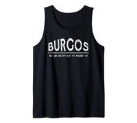 Coordenadas GPS Burgos Provincia de Burgos Camiseta sin Mangas
