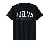Coordenadas GPS de la provincia de Huelva Camiseta