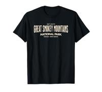Coordenadas GPS del Parque Nacional Great Smokey Mountains Camiseta