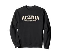 Coordenadas GPS Parque Nacional Acadia Maine Sudadera