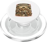 Coordinador Certificado del Caos Amante Divertido de los Gatos y dueños de Gatos PopSockets PopGrip para MagSafe