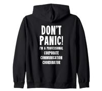 Coordinador de Comunicación Corporativa Sudadera con Capucha