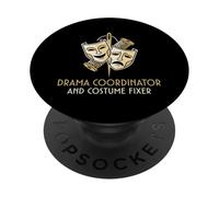 Coordinador de Drama y Fijador de Vestuario Teatro Mamá PopSockets PopGrip Adhesivo