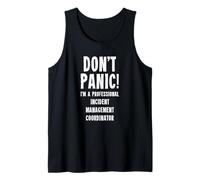 Coordinador de Gestión de Incidentes Camiseta sin Mangas