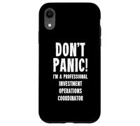 Coordinador de Operaciones de Inversión Carcasa para iPhone XR