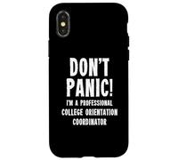 Coordinador de Orientación Universitaria Carcasa para iPhone X/XS