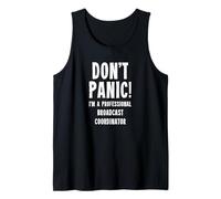 Coordinador de Radiodifusión Camiseta sin Mangas