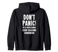 Coordinador de Relaciones con Clientes Sudadera con Capucha