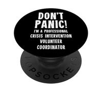 Coordinador de Voluntarios de Intervención en Crisis PopSockets PopGrip Adhesivo
