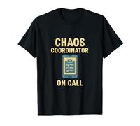 Coordinador del Caos de Guardia Diseño de Humor para Fiesta Nupcial Camiseta