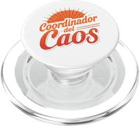 Coordinator of Chaos Divertido Regalo Trabajo Oficina Retro PopSockets PopGrip para MagSafe