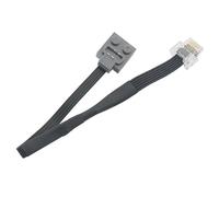 Coorle Education Wedo2.0 Spike macho a 9686 Cable de conversión de 4 núcleos, cable de extensión compatible con accesorios Lego, 5 unidades por bolsa