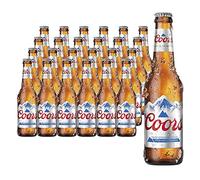 Coors - Cerveza estilo Lager Norteamericana - Alc. 4,0% Vol. - Caja de 24 botellas de 330 ml - Total: 7920 ml