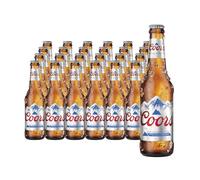 Coors - Cerveza estilo Lager Norteamericana - Alc. 4,3% Vol. - Caja de 24 botellas de 330 ml - Total: 7920 ml