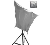 COOSOO Cubierta telescópica Impermeable a Prueba de Sol para Exteriores, Cubierta de telescopio astronómico con cordón Ajustable para Celestron Skywatcher ZEISS, Plata 39 x 29.5 Pulgadas