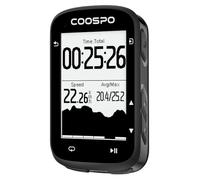 COOSPO CS300 Computadora Bicicleta, Ciclocomputador Bicicleta GPS 40 Horas Batería Duración con Pantalla LCD de 2,6’’ Pulgadas con Retroiluminación, IPX7, Admite BLE5.0/Ant+
