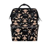 Coosun Singe Motif sac à langer Sac à dos, DE Grande capacité Muti-function Sac à dos de voyage