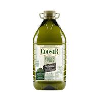 COOSUR Aceite De Oliva Virgen Extra Sin Filtrar, Nueva Cosecha, 100% AOVE Prensado En Frío, Sabor Afrutado y Equilibrado, Garrafa 3L