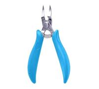 COOVS Cortaúñas Cortadores de uñas para los pies, antisalpicaduras, corrección de paroniquia encarnada, pedicura, tijeras de piel muerta, herramientas de manicura (color: azul claro)