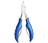 COOVS Cortaúñas Cortadores de uñas para los pies, antisalpicaduras, corrección de paroniquia encarnada, pedicura, tijeras de piel muerta, herramientas de manicura (color: ABS azul nuevo)