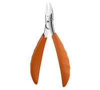 COOVS Cortauñas de acero inoxidable mejorado para paroniquia, recortadora de uñas encarnada, cuidado de pedicura profesional, herramienta para cortar uñas de los pies (color: naranja)