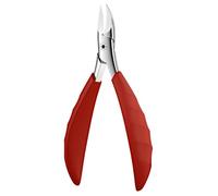 COOVS Cortauñas de acero inoxidable mejorado para paroniquia, recortadora de uñas encarnada, cuidado de pedicura profesional, herramienta de corte de uñas (color: rojo)