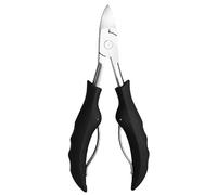 COOVS Cortaúñas para los pies, antisalpicaduras, corrección de paroniquia encarnada, pedicura, tijeras de piel muerta, herramientas de manicura (color: ABS negro)