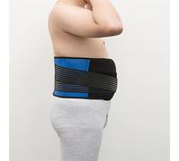 COOVS Talla grande 5XL 6XL vendaje de apoyo para la espalda baja, cintura masculina, corrector de postura, cinturón de soporte de cintura femenina, correa de masaje para aliviar el dolor lumbar (XL)