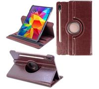COOVY® 2.0 Funda para Samsung Galaxy Tab S7 11.0 SM-T870 SM-T875 SM-T876 Smart 360º Grados ROTACIÓN Cover Case Protectora Soporte Auto Sueño/Estela | marrón