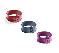 COOX® Molde desmontable de silicona con base de vidrio Ø 12 cm