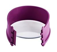 COOX® Molde de silicona con base de vidrio Ø 18 x 7 cm