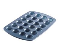 COOX® Molde de silicona para magdalenas con 24 pocillos plegables