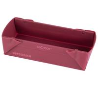coox Molde para hornear WUNDERFORM Basic M - plegable, silicona sin BPA - Rojo oscuro