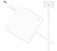 COOYA 45W T-Tip Cargador, Protección contra sobrecalentamiento y carga rápida, Cargador portátil universal para MacBook Air 11&13 Pulgadas (2012-2017), Adecuado para A1435, A1436, A1465, A1466 Models.