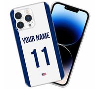 COOZEBRA FIFA World Cup 2026 Funda Personalizada para iPhone 17 16 15 14 13 12 11 Pro MAX Mini X XS XR, Carcasa con Foto o Texto a Elección, Custom Case Cover
