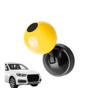 Coozyland Car Starter Button,Far Voyager Push Start Buttons, Universal One-Button Start Car Shift Knob,Auto Interior Decorative for Most Vehicles (Yellow,for Audi)